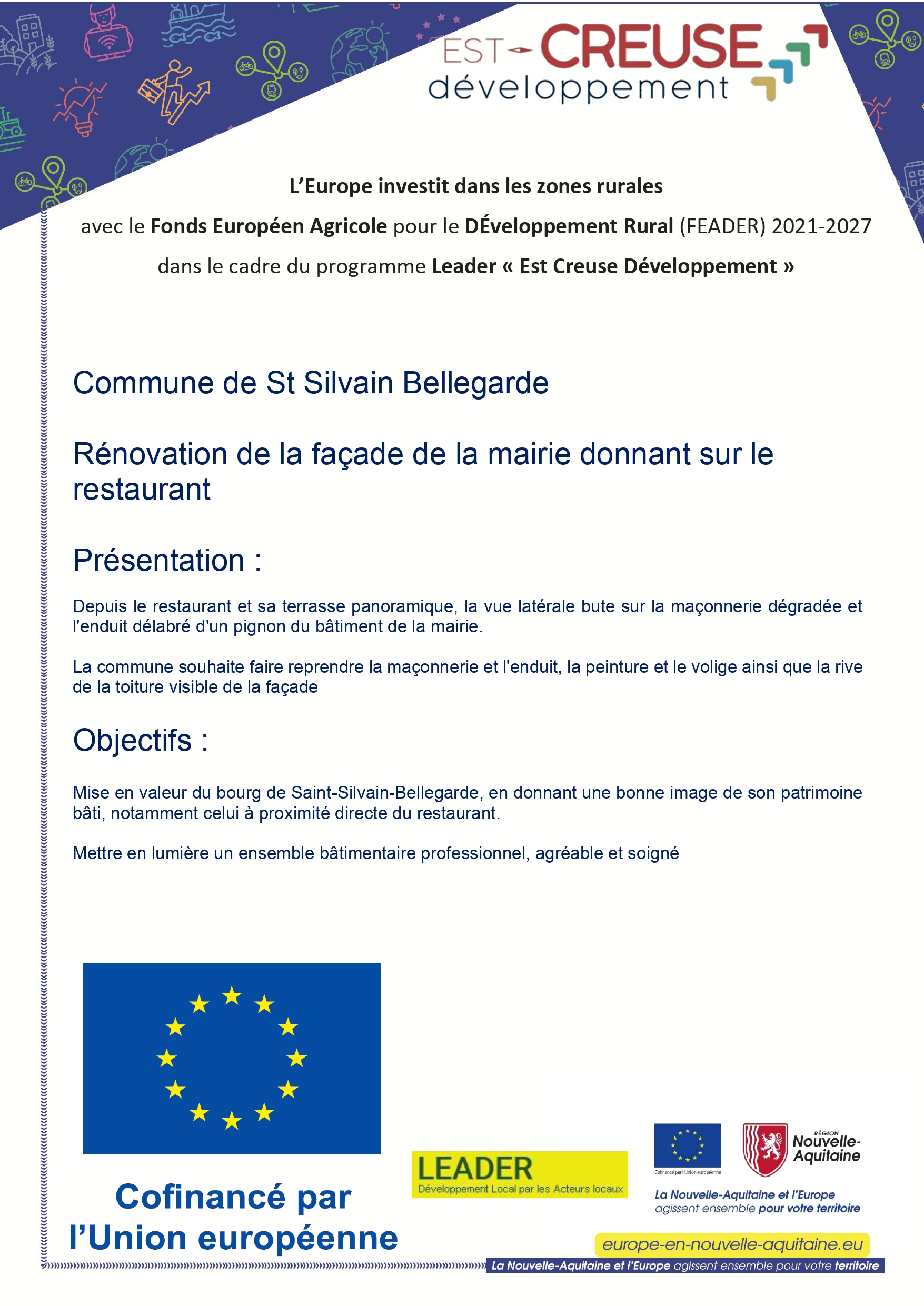 Projet cofinancé par l'Union Européenne